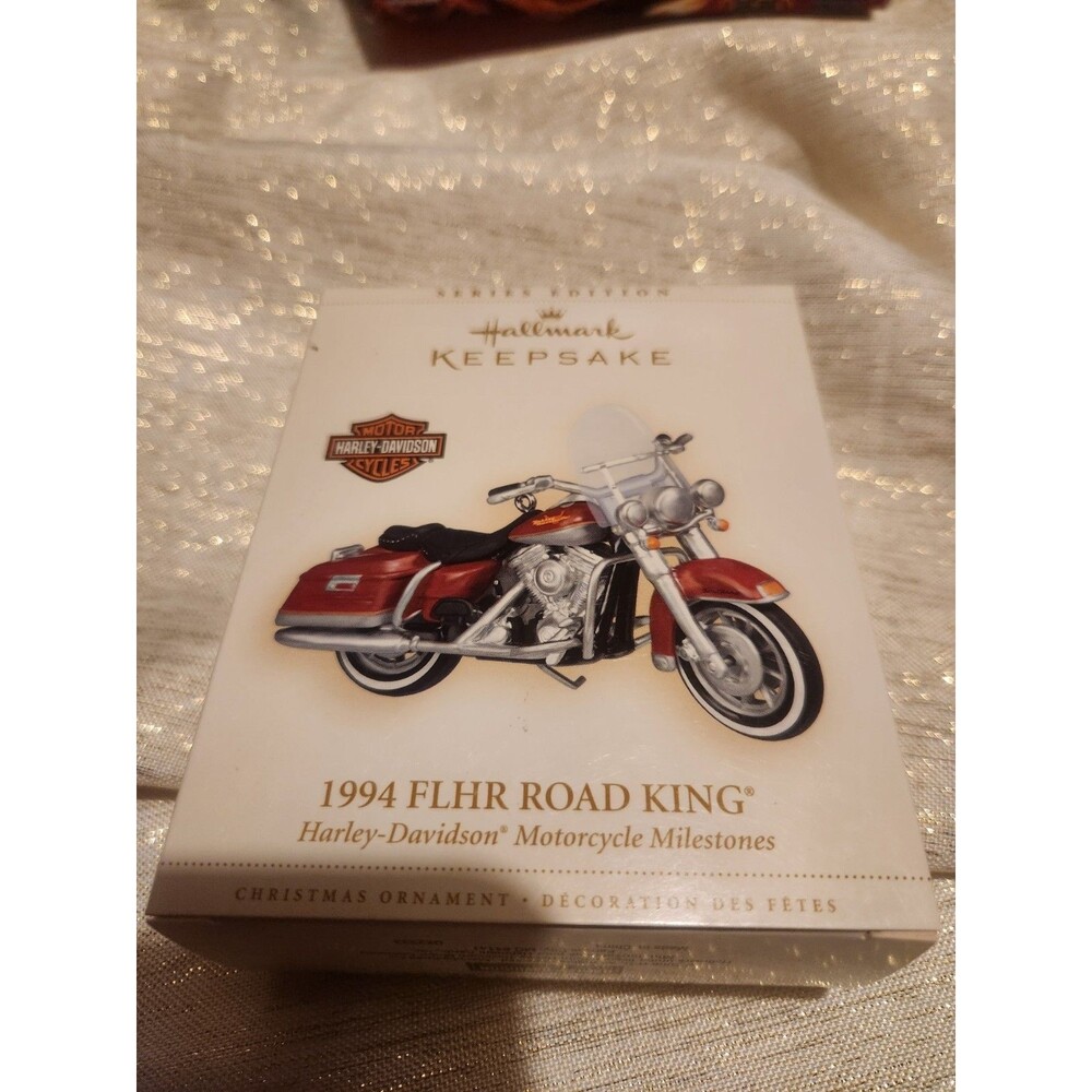 2006 Hallmark Keepsake 1994 FLHR Road King Harley Davidson Cycle Ornament NEW - Picture 2 of 5